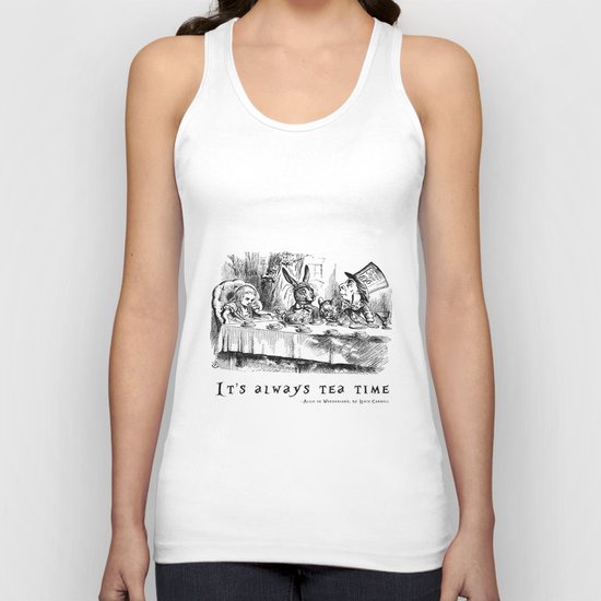 It's always tea time Unisex Tank Top