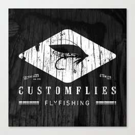 Custom Flies Canvas Print