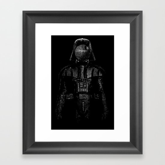 Darth Magritte Framed Art Print