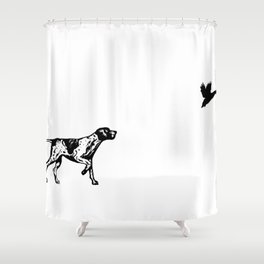 The Point Shower Curtain