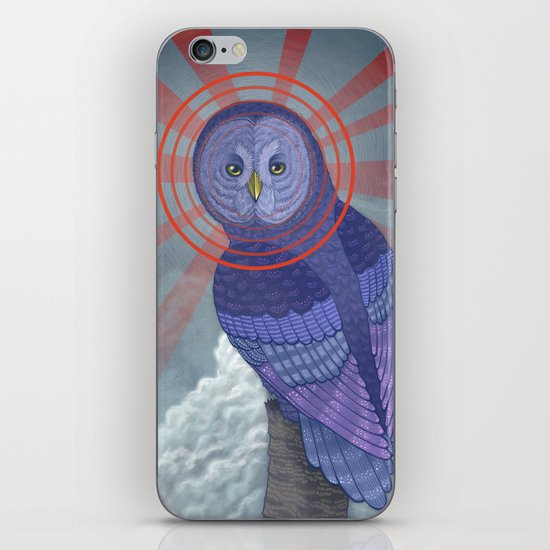 Great Grey Owl iPhone Skin