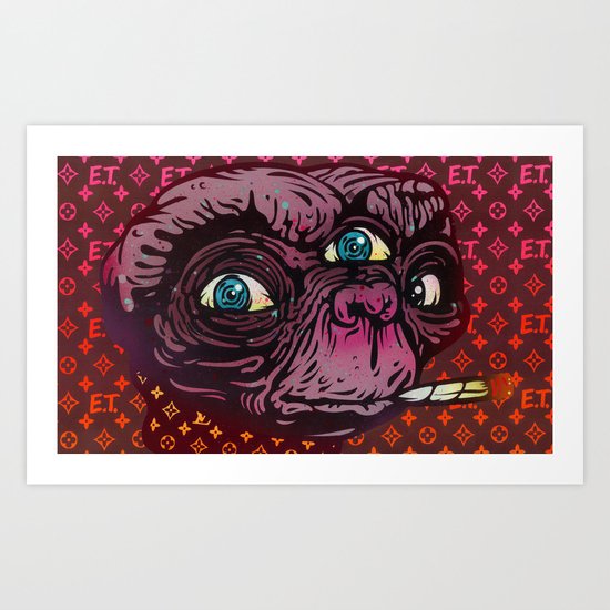 ET Mofo Art Print