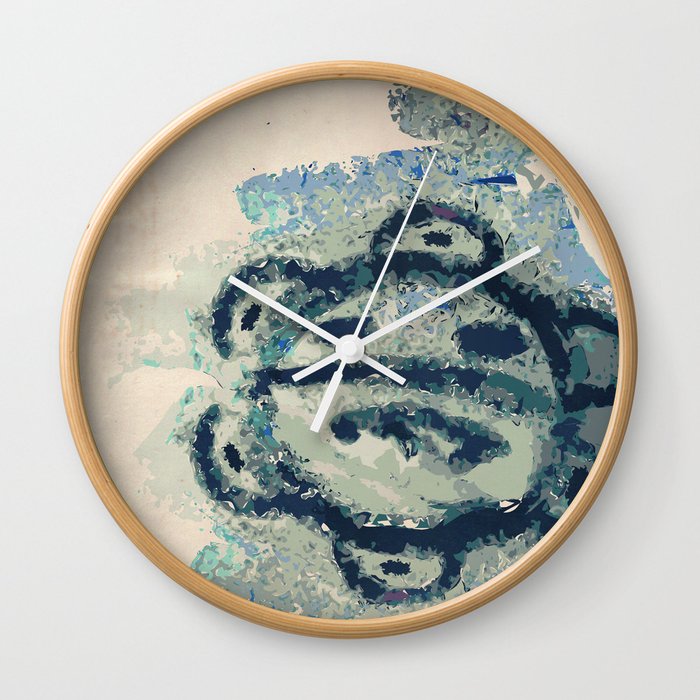 Taíno sun  Wall Clock
