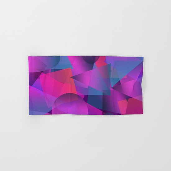 Abstract cube Hand & Bath Towel