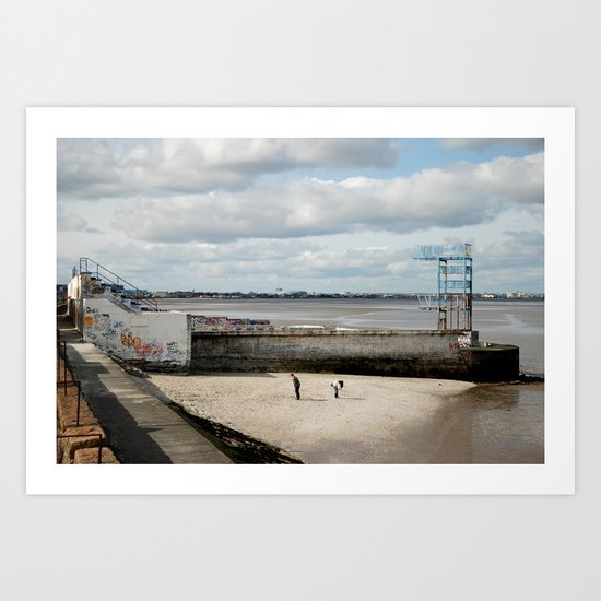 Somewhere Art Print