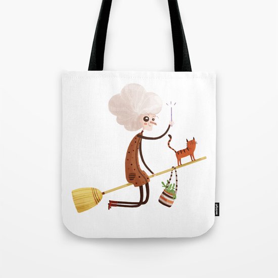 A WITCH Tote Bag