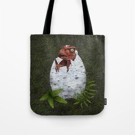 Baby Raptor from Jurassic Park Tote Bag