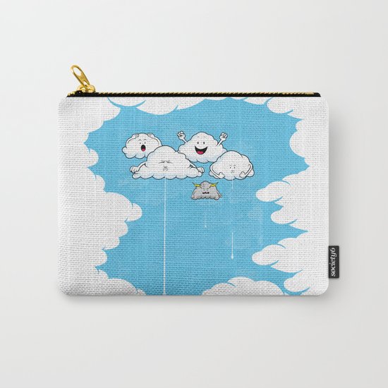 Young Clouds fooling around Carry-All Pouch