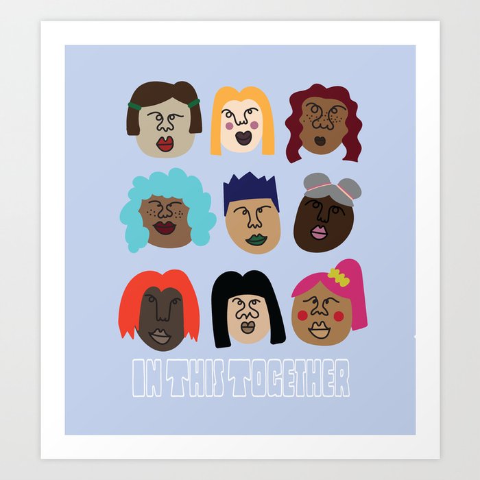 In This Together Art Print