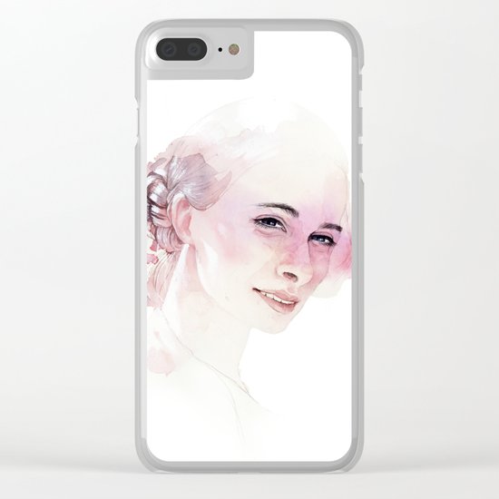 Underneath the cloak Clear iPhone Case