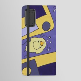 a city in a bathtub Android Wallet Case