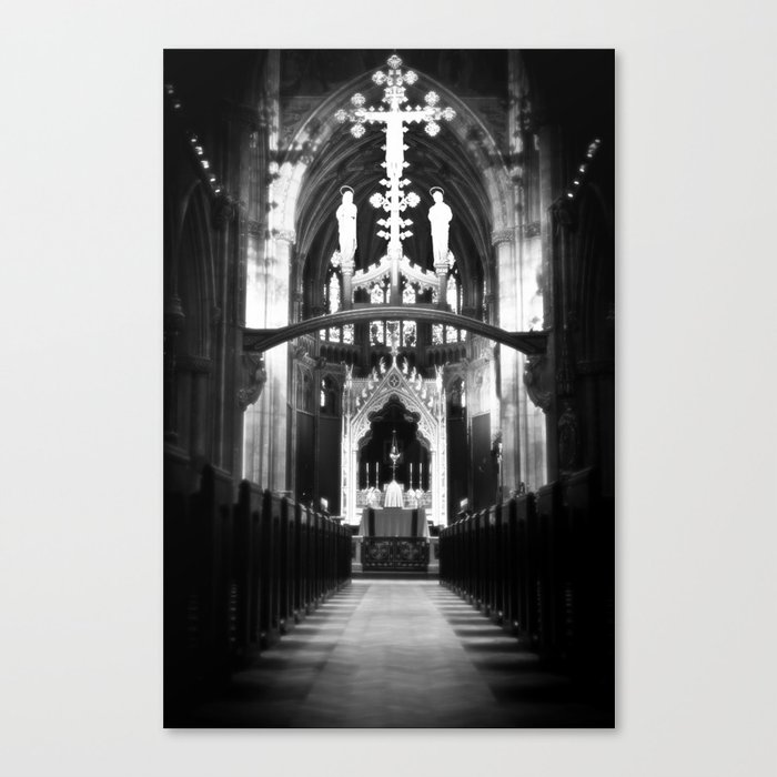 Cathedral in England Canvas Print