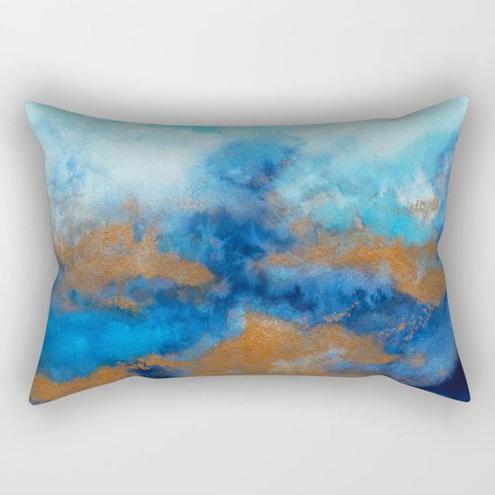 Ocean vibes 01 Rectangular Pillow