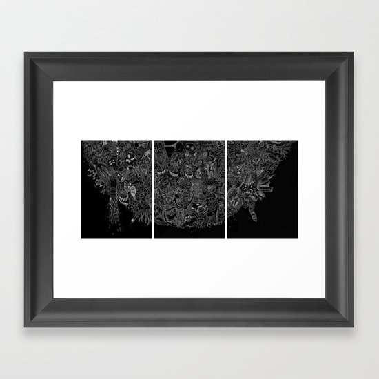 THE ELEMENTS Framed Art Print