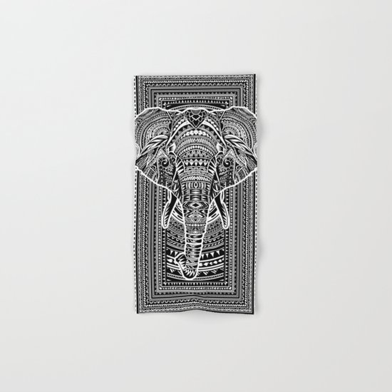 Polynesian Elephant Hand & Bath Towel