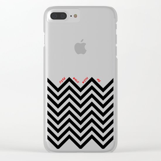 Black Lodge Dreams (Twin Peaks) Clear iPhone Case