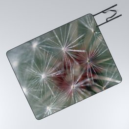 Dandelion Seed Head Picnic Blanket