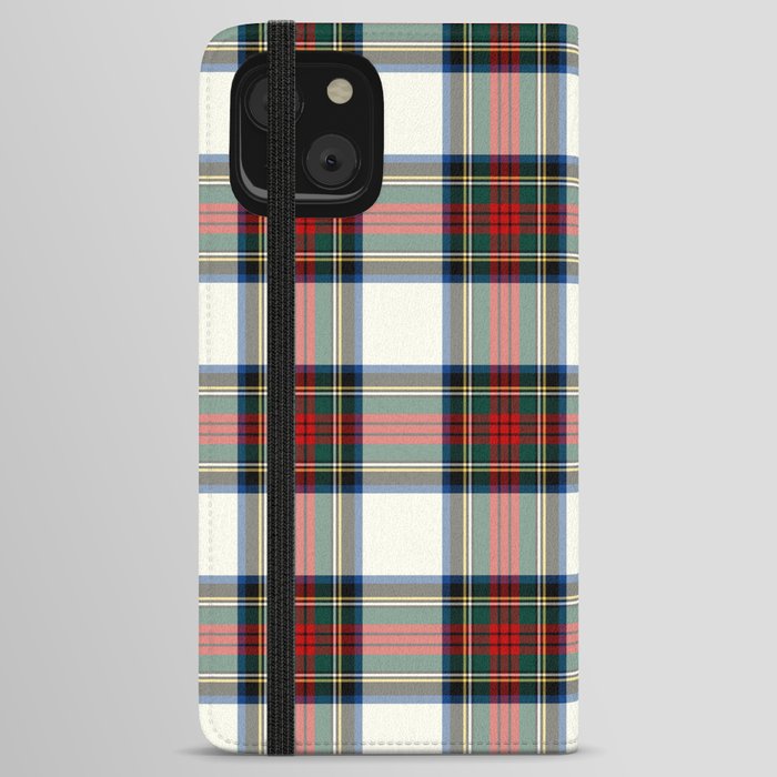 Clan Stewart Dress Tartan iPhone Wallet Case