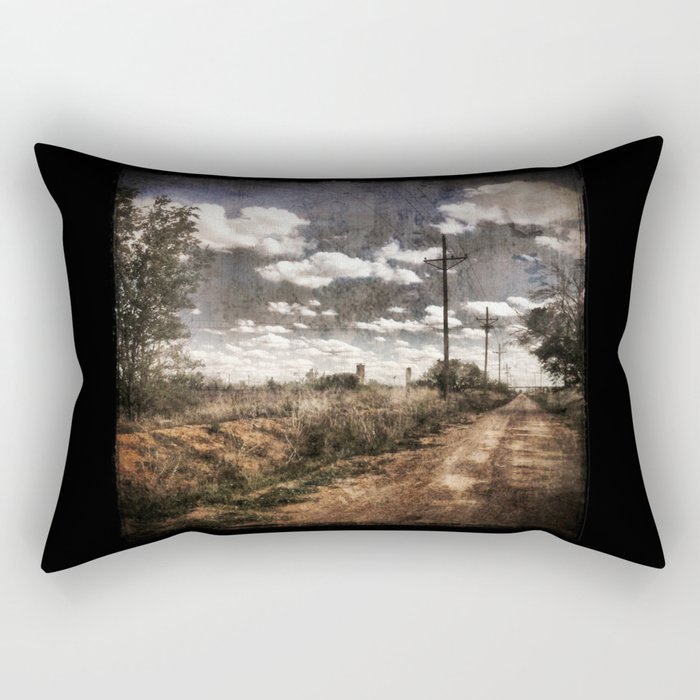 Country Road Rectangular Pillow