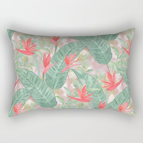 Tropical pattern 3 Rectangular Pillow
