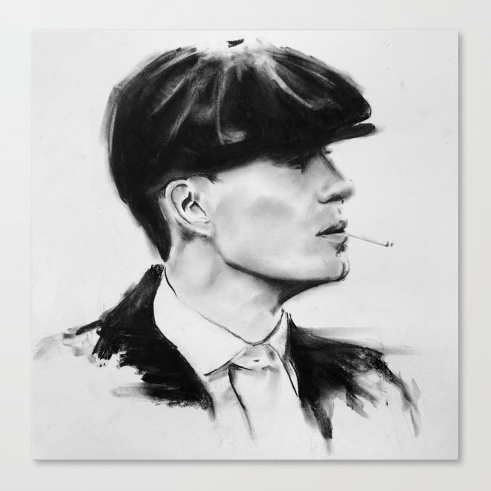 Tommy Shelby (Peaky blinders) Canvas Print
