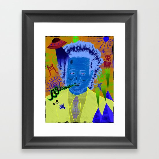 Giorgio A. Tsoukalos (ancient aliens guy) Framed Art Print