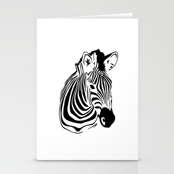 Zebra Stationery Cards
