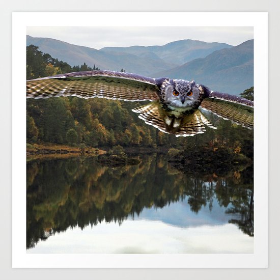 The Cry of the Owl Art Print