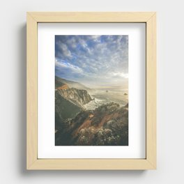 Big Sur Daydream Recessed Framed Print