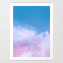 Pastel Sky #3 Art Print