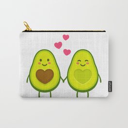 Cute avocados in love Carry-All Pouch