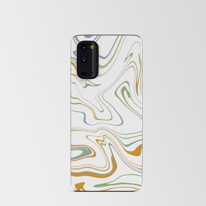 Natural trendy colors marble design Android Card Case