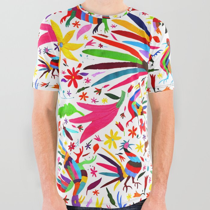 Tenango otomi All Over Graphic Tee