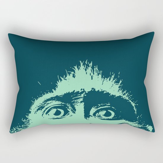 Peeping tom Rectangular Pillow