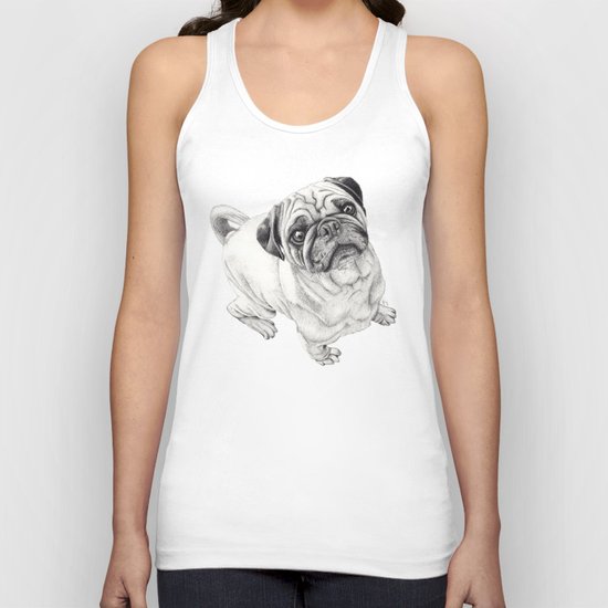 Seymour the Pug Unisex Tank Top