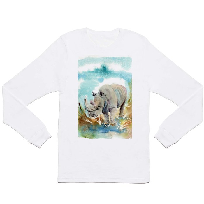 rhino lines Long Sleeve T Shirt