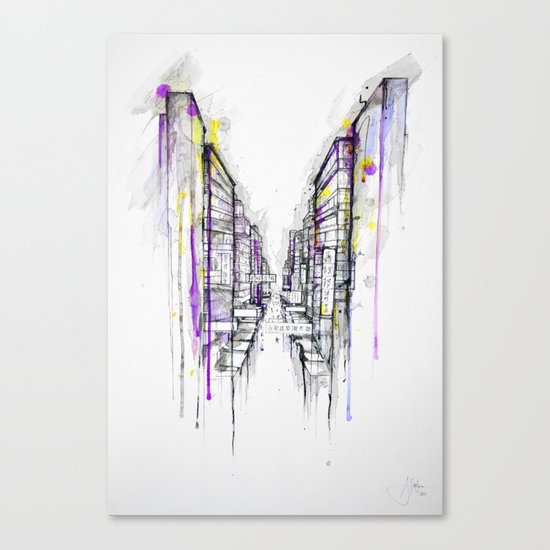 This City Sleeps Canvas Print