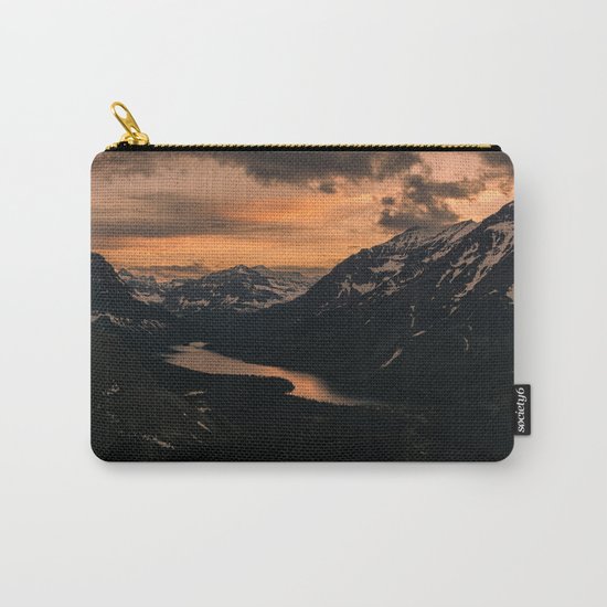 Sunset in the mountains Carry-All Pouch
