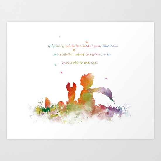 Little Prince Art Print by artsaren | Society6