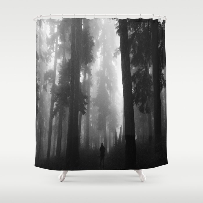 Ghostly Encounter's  Shower Curtain