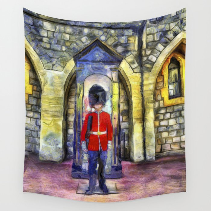 Coldstream Guard Art Wall Tapestry By Davidpyatt Society6