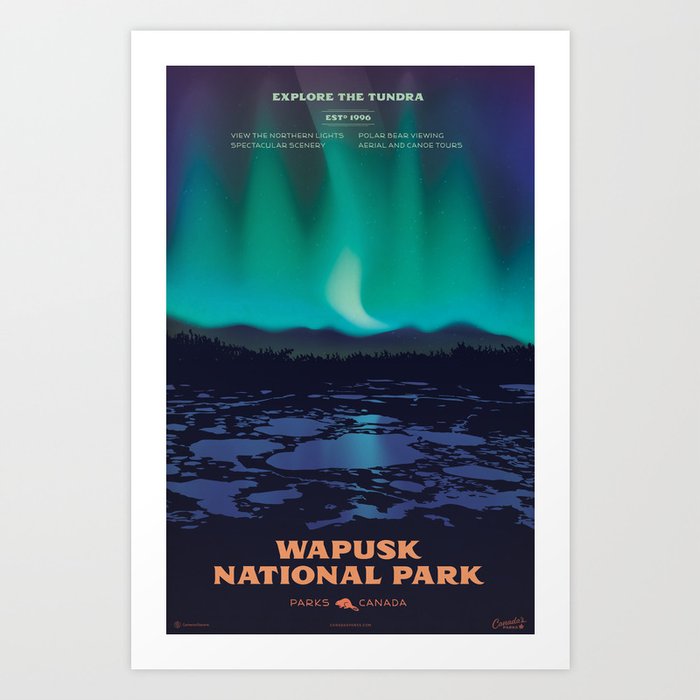 Wapusk National Park Poster Art Print