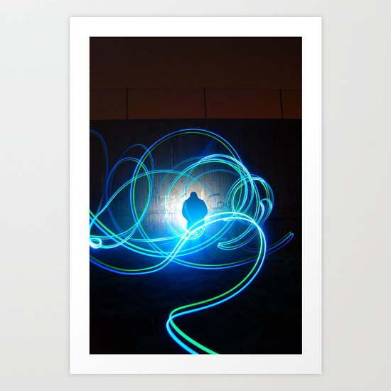 Woody W. Art Print