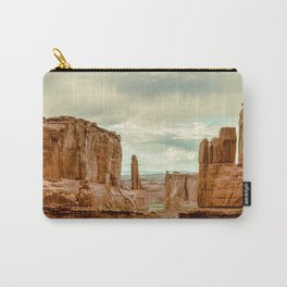 Utah - Red Sandstone Spires Carry-All Pouch