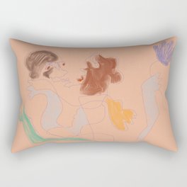 Lovers, Lovers, Lovers Rectangular Pillow