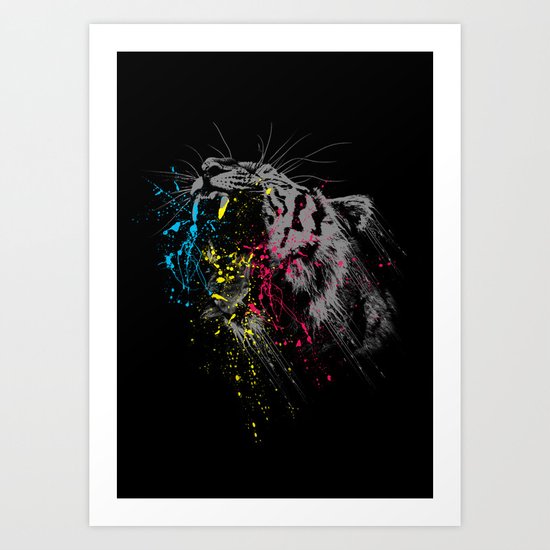 Rawr Art Print