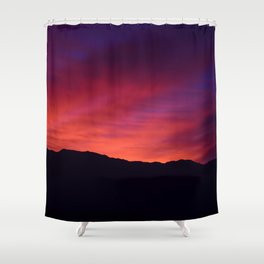 SW Mountain Sunrise - 5 Shower Curtain