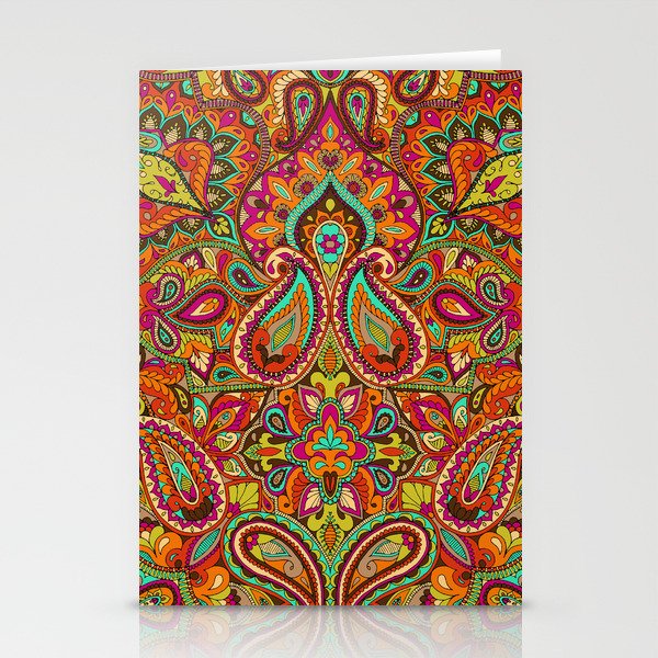 Paisley Stationery Cards