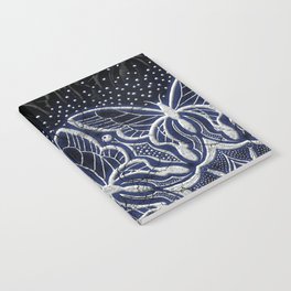 Butterflies - Distressed Shaded Mandala Notebook