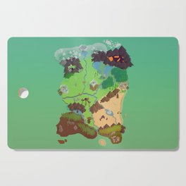 The Continent of Antonica Cutting Board